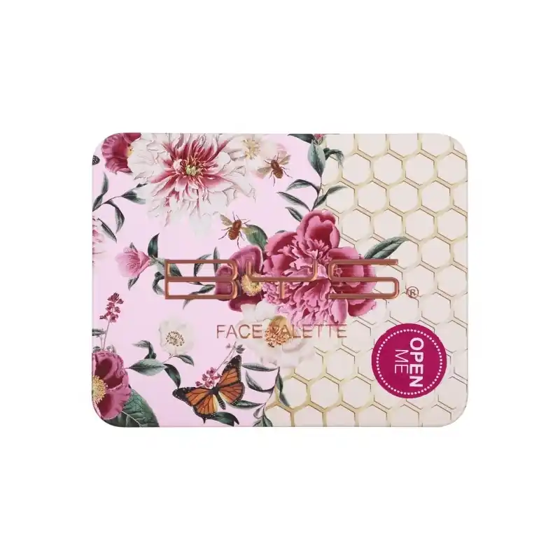 BYS Queen Bee Face Palette Sweet Flush Halpa