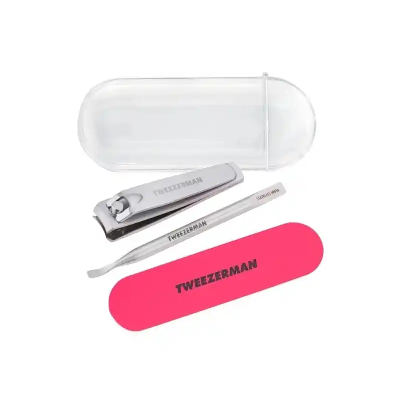 Tweezerman Mini Neon Nail Care Kit Kausialennus