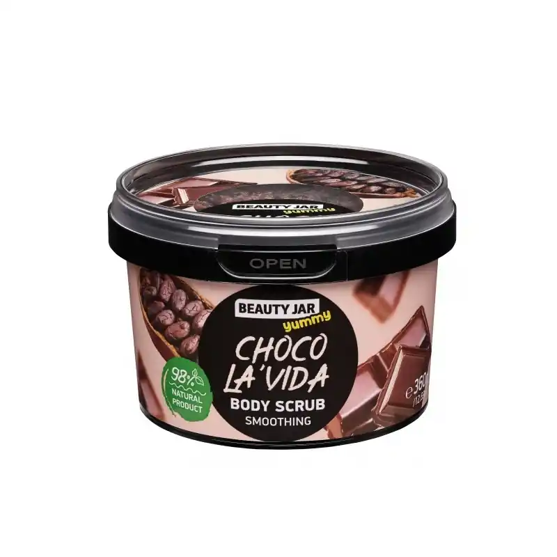 Beauty Jar Body scrub CHOCO LA‘VIDA 360g Suosittu