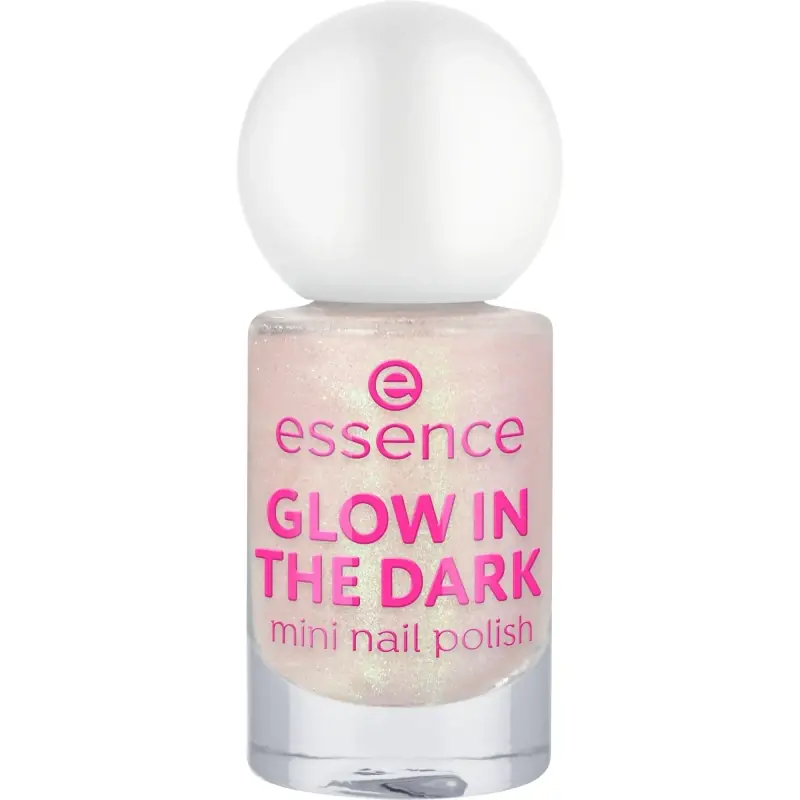 essence GLOW IN THE DARK mini nail polish 14 Uusi Kokoelma