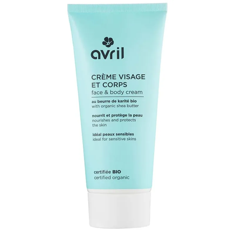 Avril Organic Kasvo- ja vartalovoide 200ml Sertifioitu