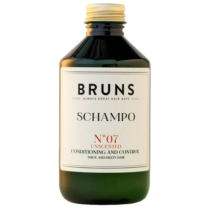 BRUNS Products Nr07 Unscented Hajusteeton Shampoo 300ml Asiakkaiden Suosikki