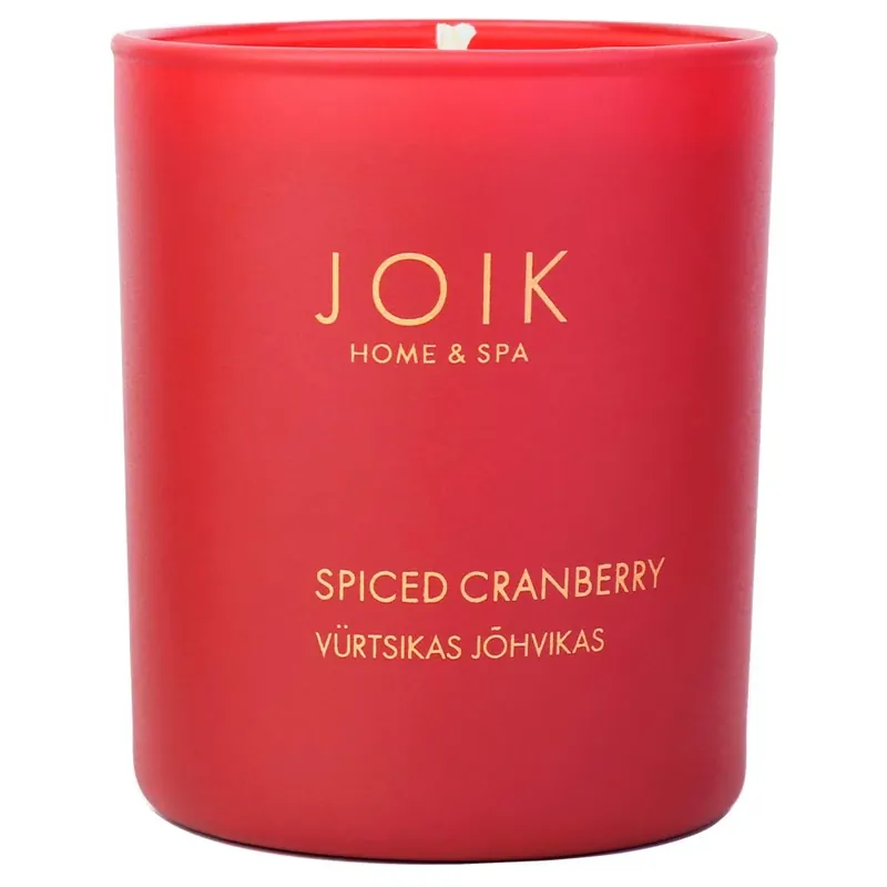 Vain Rajoitetun Ajan JOIK Home & SPA Tuoksukynttilä Spiced Cranberry