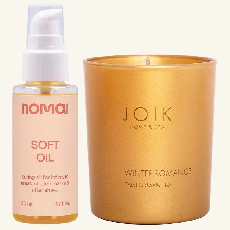Nomai Soft Oil + JOIK Home & SPA Winter Romance Tuotesetti Edullinen Hinta