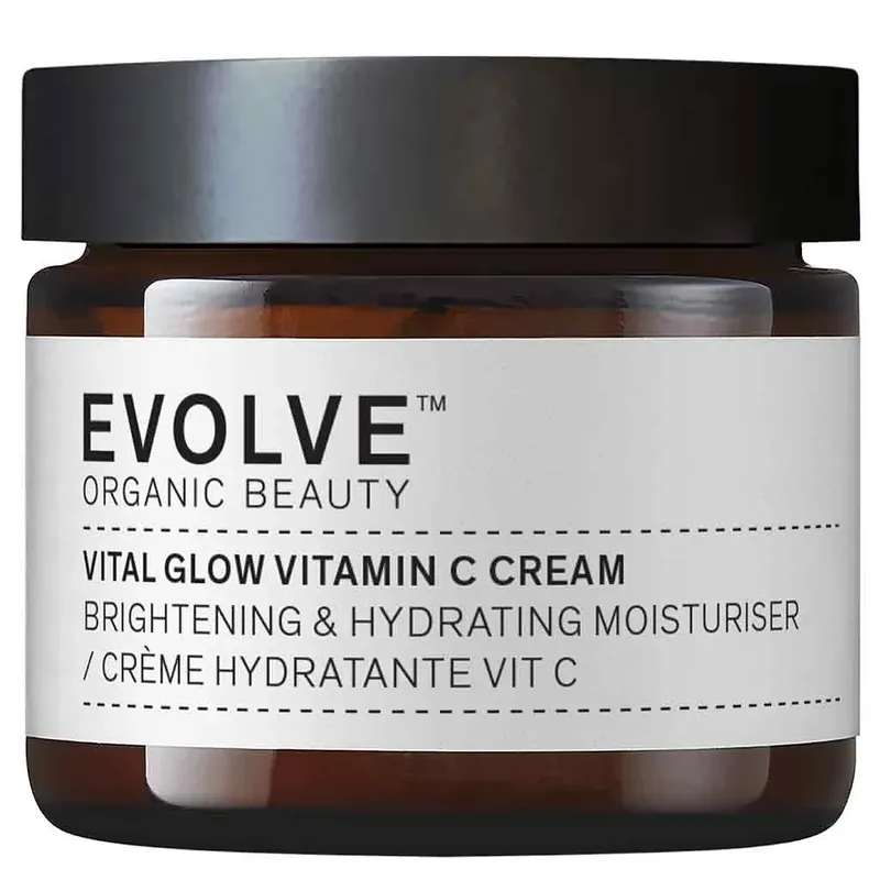 Evolve Organic Beauty Vital Glow Vitamin C Cream Kasvovoide 60ml Pakollinen (Must-Have)