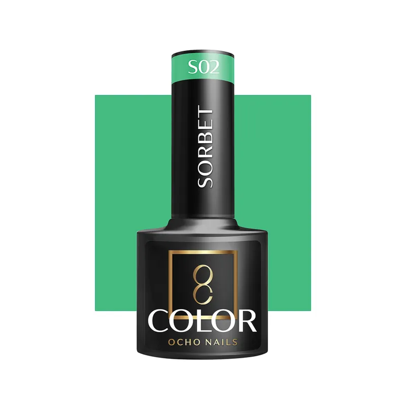Kuuma Tarjous OCHO NAILS hybridikynsilakka Sorbetti S02, 5 g