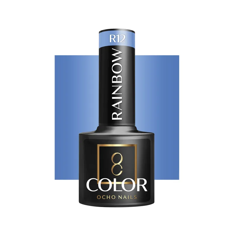 OCHO NAILS hybridikynsilakka Rainbow R12, 5 g Tehdashinta