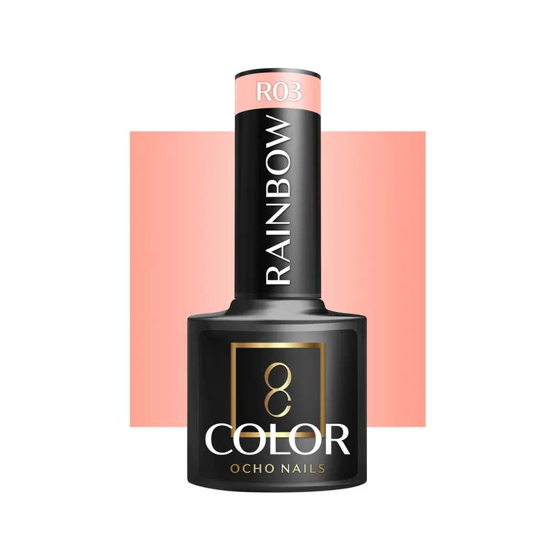 Paras Hinta OCHO NAILS hybridikynsilakka Rainbow R03, 5 g