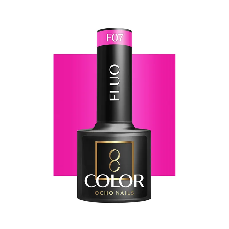 Superhinta OCHO NAILS Fluo F07 hybridikynsilakka, 5 g