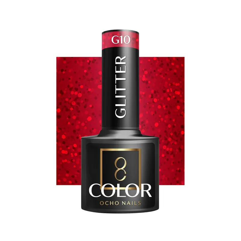OCHO NAILS hybridikynsilakka Glitter G10, 5 g Erikoistarjous