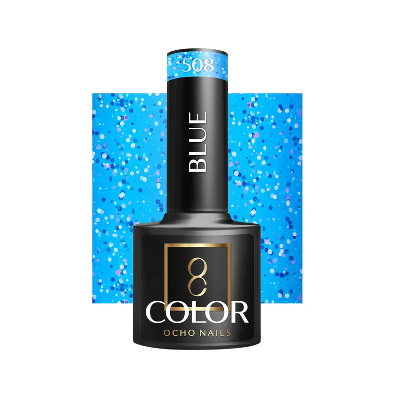 OCHO NAILS hybridikynsilakka Sininen 508, 5 g Suoraan Valmistajalta