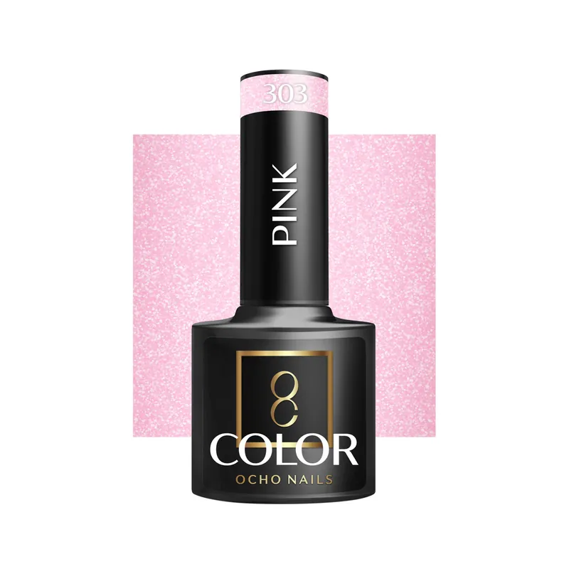 OCHO NAILS hybridikynsilakka Pink 303, 5 g Lähetetään Heti