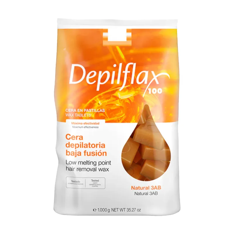 Depilflax kova vaha karvanpoistoon ilman liuskoja 1kg luonnollinen Paras Hinta