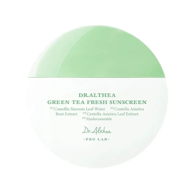 Dr.Althea Green Tea Fresh Sunscreen SPF50+ PA++++ Älä Missaa