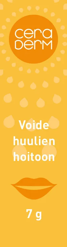Ceraderm huulivoide 7 g Uusi Malli