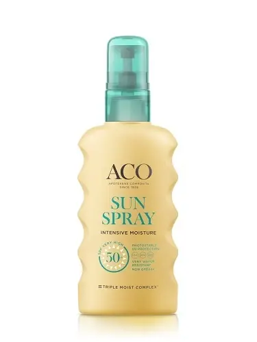 ACO Sun Body Spray SPF50 175 ml Osta Tänään
