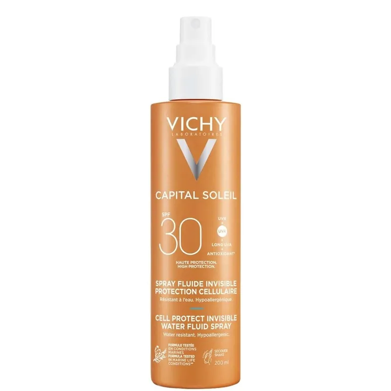 Vichy Capital Soleil Cell Protect Aurinkosuojasuihke SPF30 200 ml Paras Hinta