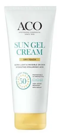 ACO Sun Gel Cream Dry Touch SPF50+ 200 ml Päivän Tarjous