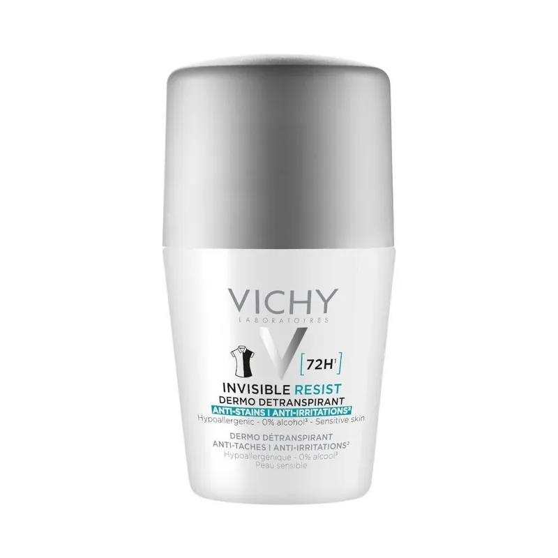 Älä Missaa Vichy Invisible Resist 72H Anti-Stain roll-on 50 ml