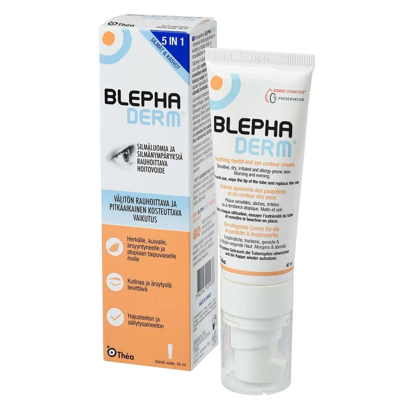 BLEPHADERM HOITOVOIDE 40 ml Osta Verkossa