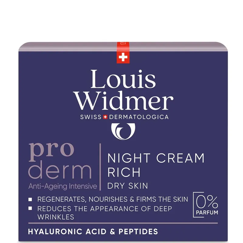 Osta Verkossa LOUIS WIDMER PRODERM NIGHT CREAM RICH HAJUSTEETON 50 ml