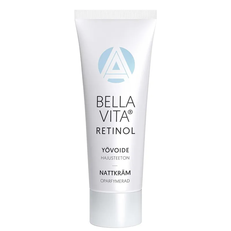 Vain Rajoitetun Ajan BELLAVITA RETINOL YÖVOIDE HAJUSTEETON 75 G