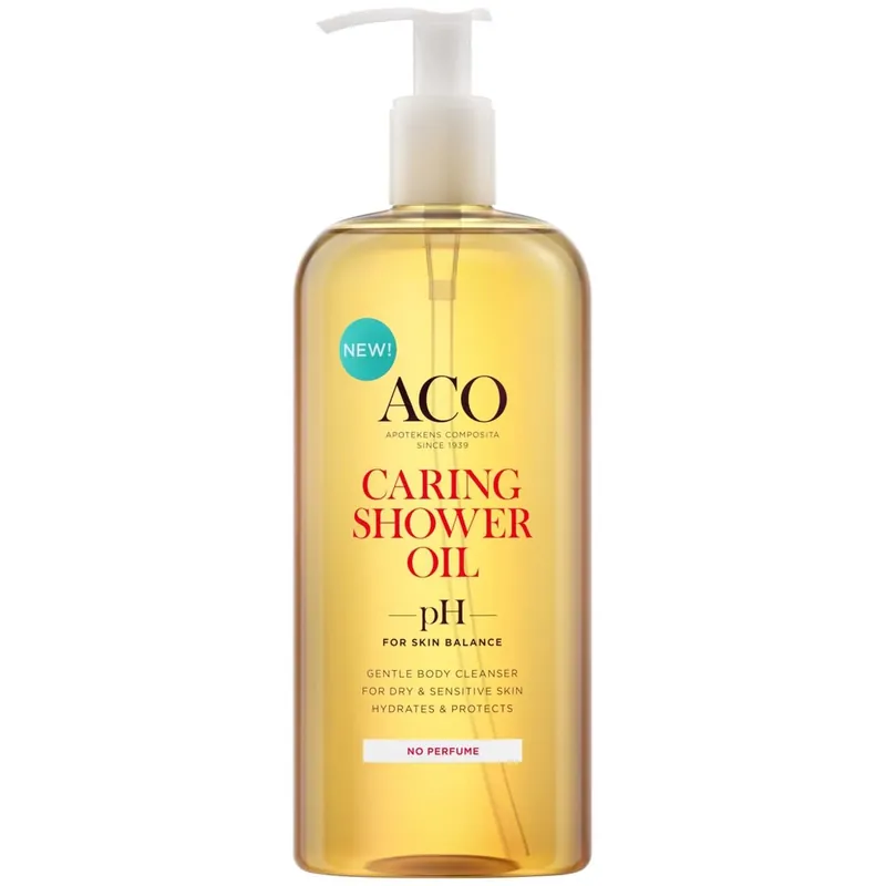 Merkkituote ACO BODY CARING SHOWER OIL HAJUSTEETON 400 ML