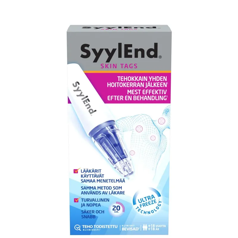 Nopea Toimitus SYYLEND SKIN TAGS VARSILUOMIEN POISTOON 21 ML
