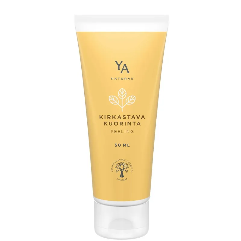 Sertifioitu YA NATURAE KIRKASTAVA KASVOKUORINTA 50 ml