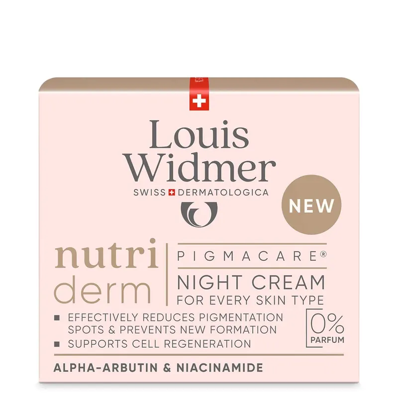 LOUIS WIDMER NUTRIDERM PIGMACARE NIGHT CREAM HAJUSTEETON 50 ml Osta Verkossa