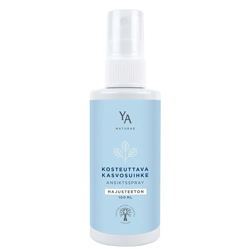 YA NATURAE KOSTEUTTAVA KASVOSUIHKE 100 ML Nopea Toimitus