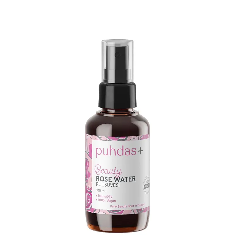 Korkea Laatu PUHDAS+ ROSE WATER 100 ML