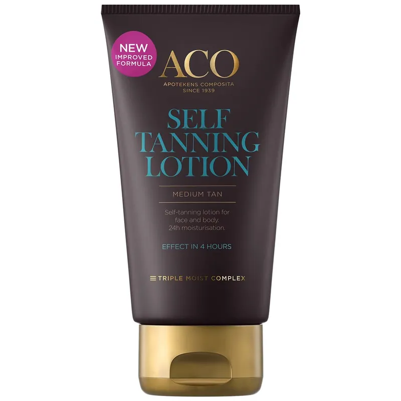 Pakollinen (Must-Have) ACO SUN SELF-TANNING LOTION ITSERUSKETTAVA VOIDE 150 ML