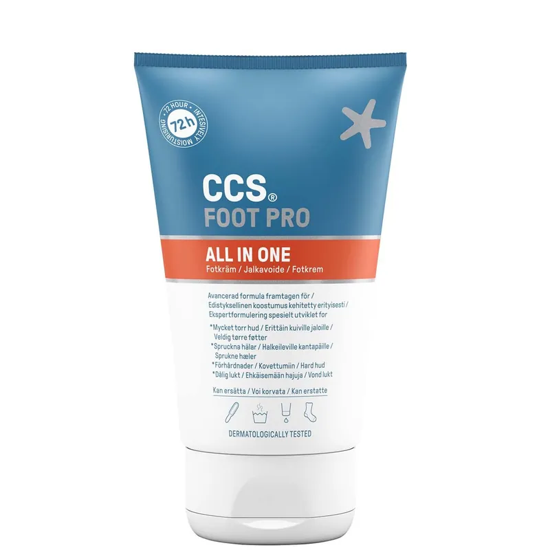 CCS FOOT PRO ALL IN ONE JALKAVOIDE 100 ML Rajoitettu Tarjous