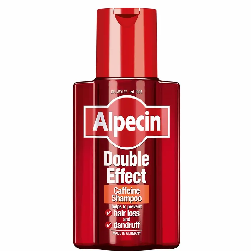 Loppuunmyynti ALPECIN DOUBLE-EFFECT KAKSOISVAIKUTTEINEN KOFEIINISHAMPOO 200 ml