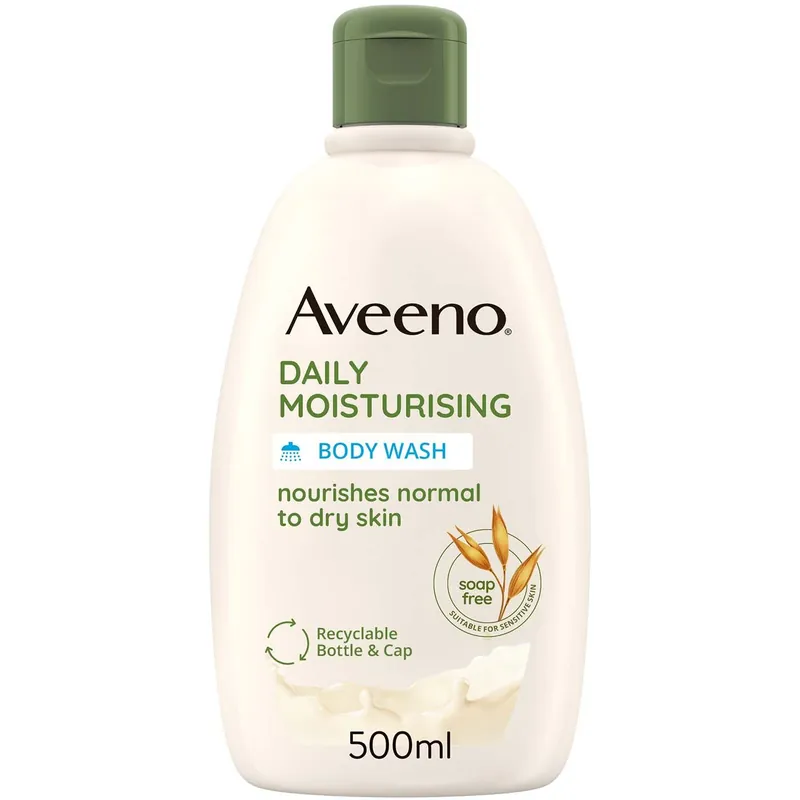 AVEENO DAILY MOISTURISING BODY WASH PESUNESTE 500 ml Poisto