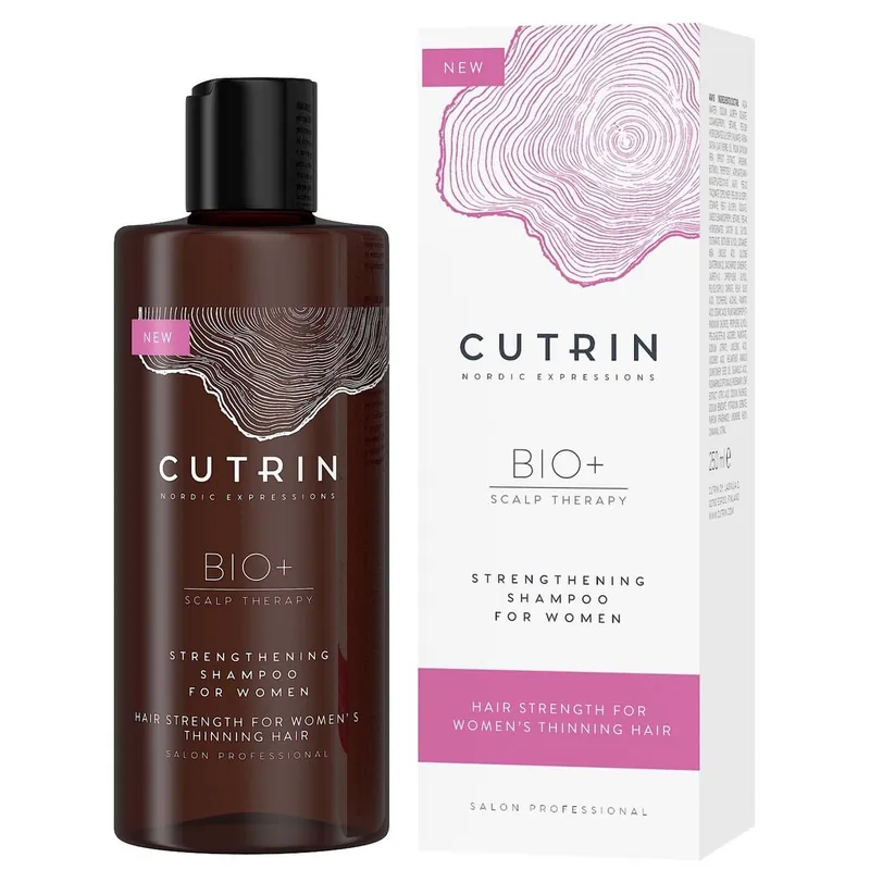 CUTRIN BIO+ STRENGTHENING SHAMPOO FOR WOMEN 250 ml Poisto