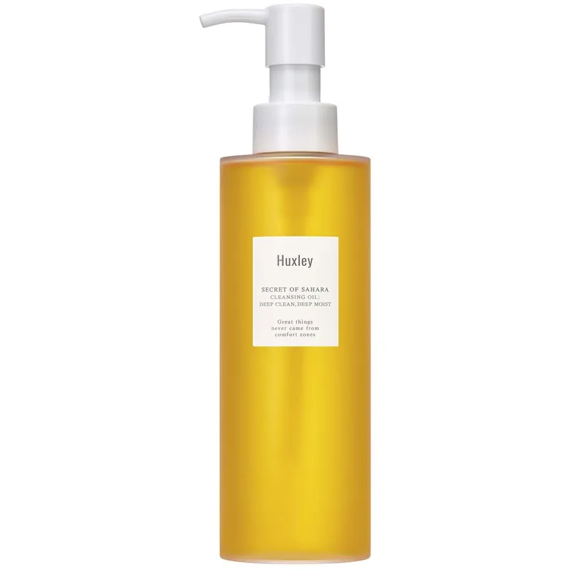 HUXLEY SECRET OF SAHARA CLEANSING OIL; BE CLEAN, BE MOIST 200 ML Sertifioitu