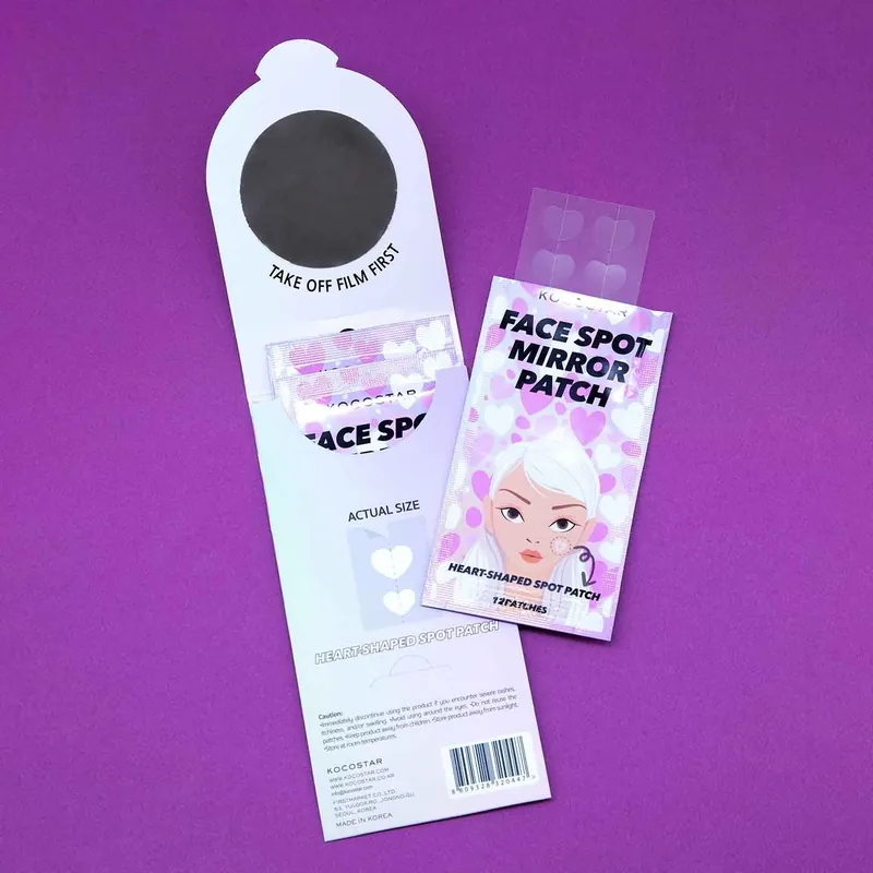 Kausialennus KOCOSTAR FACE SPOT MIRROR PATCH 36 kpl
