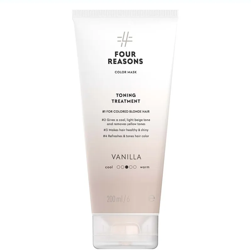Edullinen FOUR REASONS COLOR MASK TONING TREATMENT VANILLA 200 ML