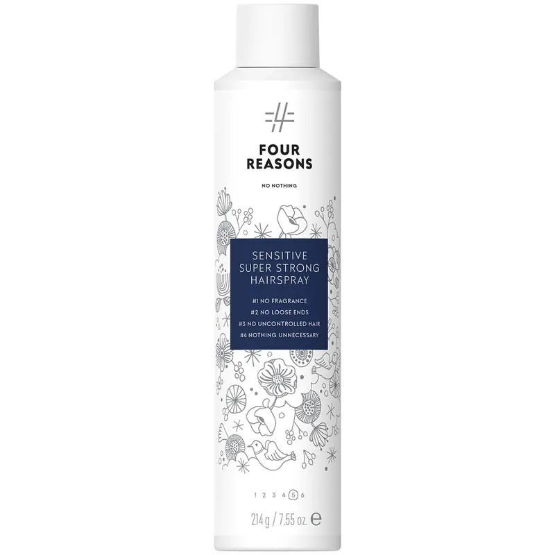 Uusi Malli FOUR REASONS NO NOTHING SENSITIVE SUPER STRONG HAIRSPRAY 300 ML