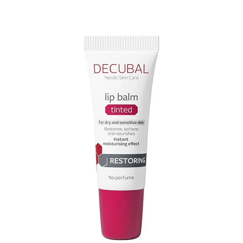 Kausialennus DECUBAL RESTORING TINTED LIP BALM