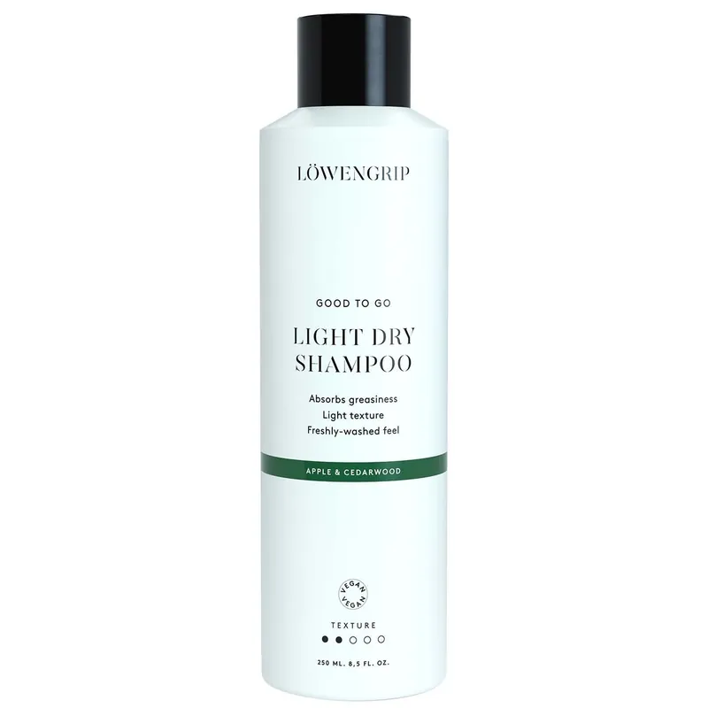 LÖWENGRIP GOOD TO GO LIGHT DRY SHAMPOO APPLE & CEDARWOOD 250 ml Kuuma Tarjous