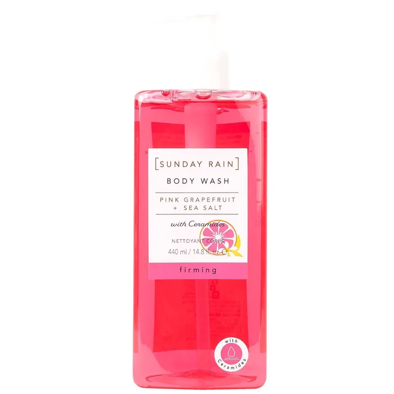 Heti Saatavilla SUNDAY RAIN PINK GRAPEFRUIT + SEA SALT BODY WASH 440 ML