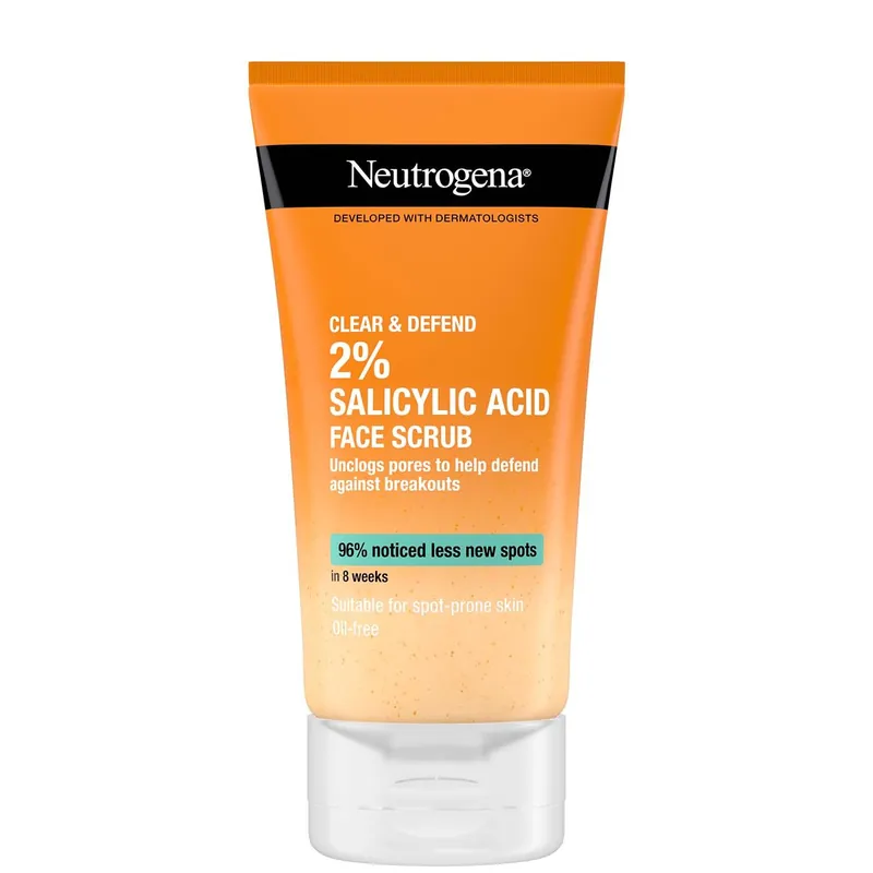 Alennettu NEUTROGENA CLEAR & DEFEND FACIAL SCRUB 150 ML