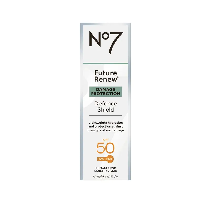 NO7 FUTURE RENEW DEFENCE SHIELD SPF50 50 ML Kampanjahinta