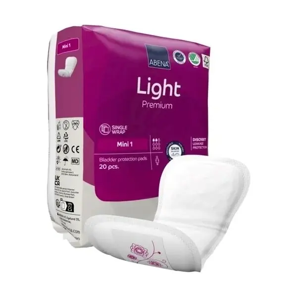 ABENA Light Mini 1 Premium 20kpl Sertifioitu