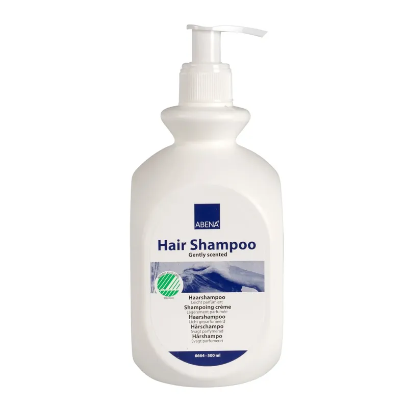 ABENA Hair Shampoo 500ml miedosti hajustettu pumppu 1kpl Paras Hinta