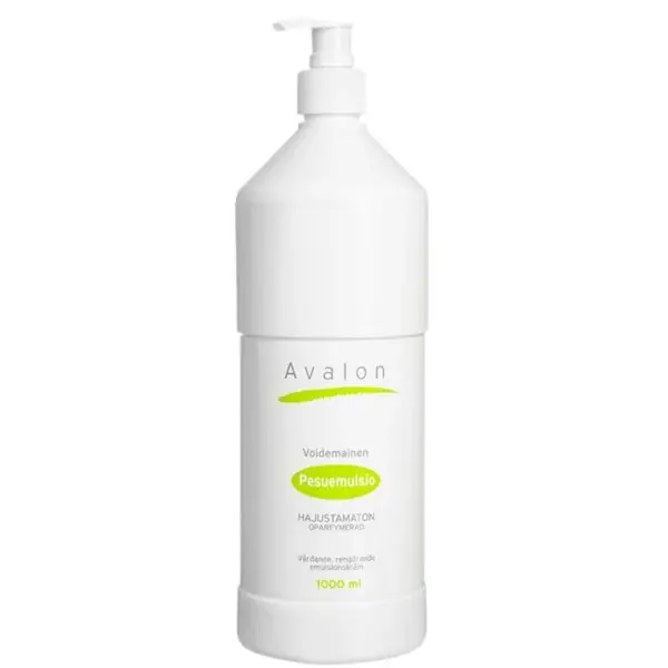 Pesuemulsio Avalon 1L, pumppu, h ton Turvallinen Maksu