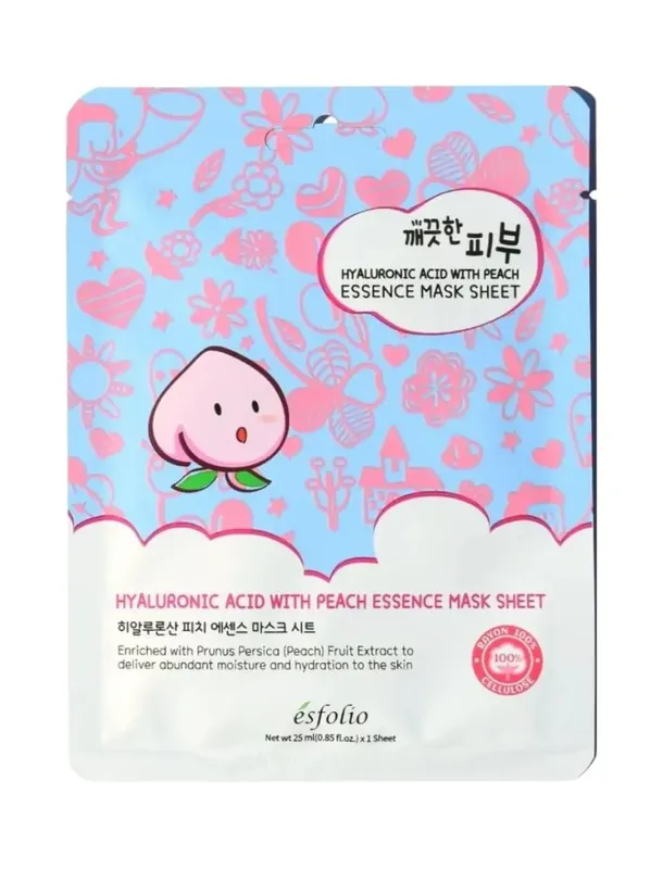 Alennettu Esfolio Pure Skin Hyaluronic Adic Essence kangasnaamio 1 kpl